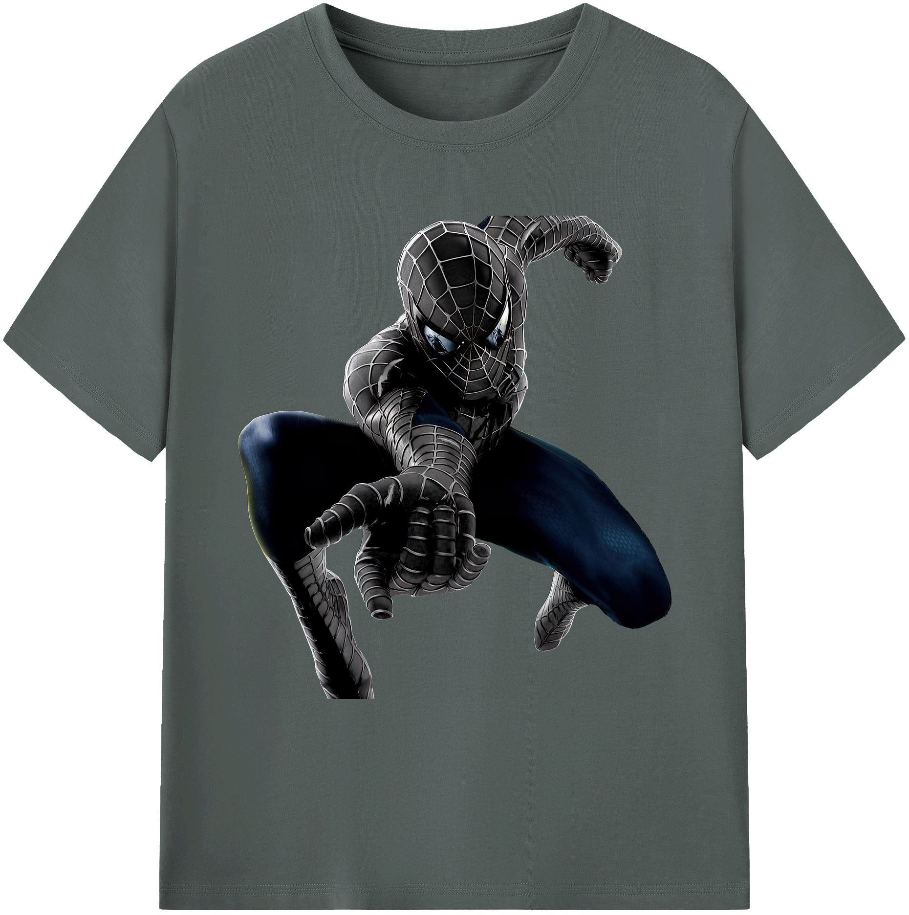 （画像用） Spider Man スパイダーマン 綿100％ メンズ半袖Tシャツ｜肌触りやわらか＆通気性